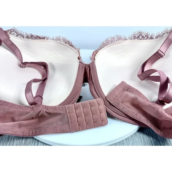 Victorias Secret Very Sexy Push Up Pink Shimmer Bra 40C Romantic Everyday Classi - Picture 6 of 11